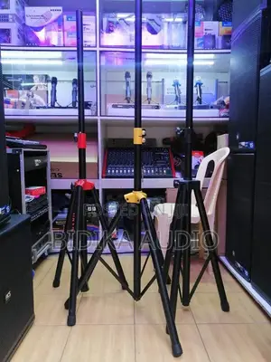 Professional Heavy-Duty Metal Joint Tripod Speaker Stand Set