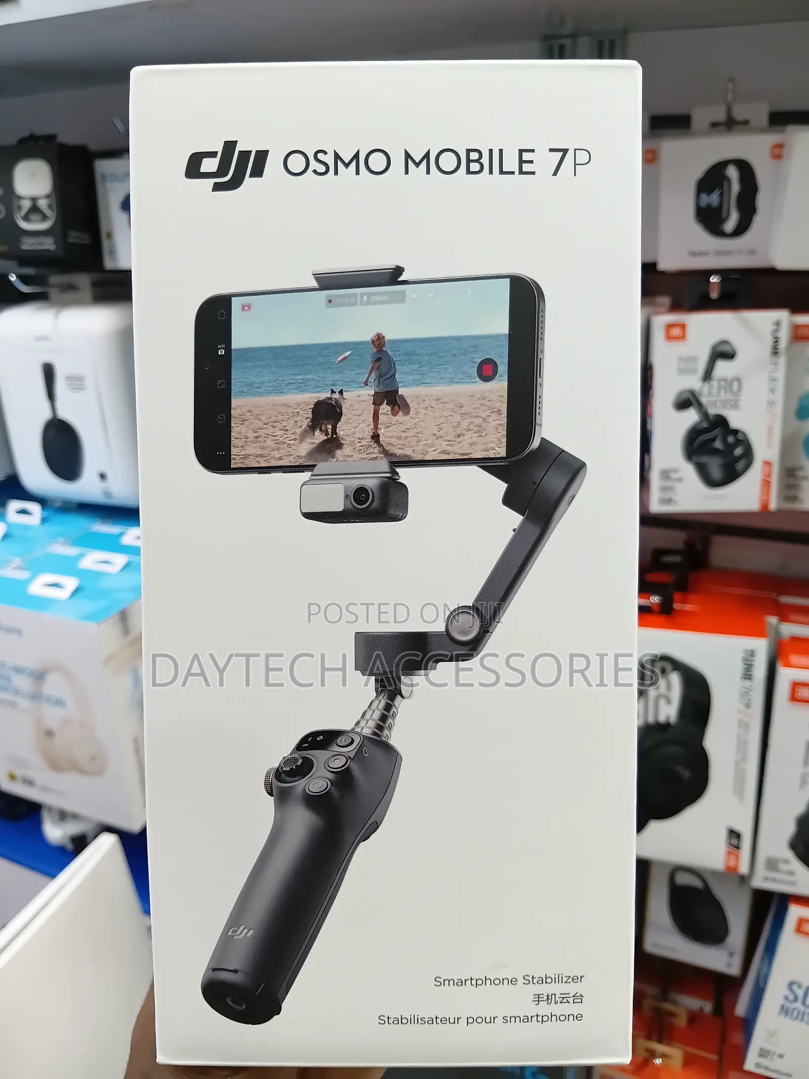 Dji Osmo Mobile 7 Gimbal Stabilizer for iPhone Android.