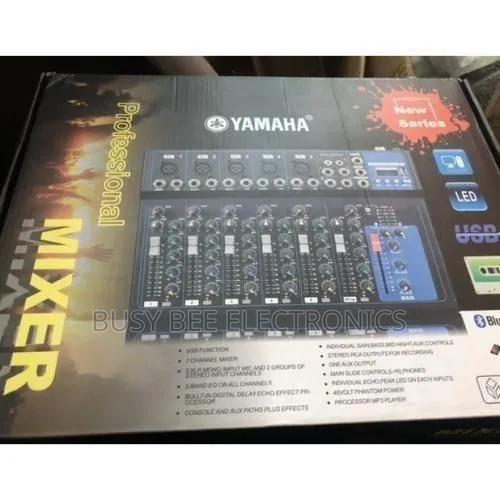 Live Mixing Studio Mixer Console - 7 Channel Bluetooth Line - main view