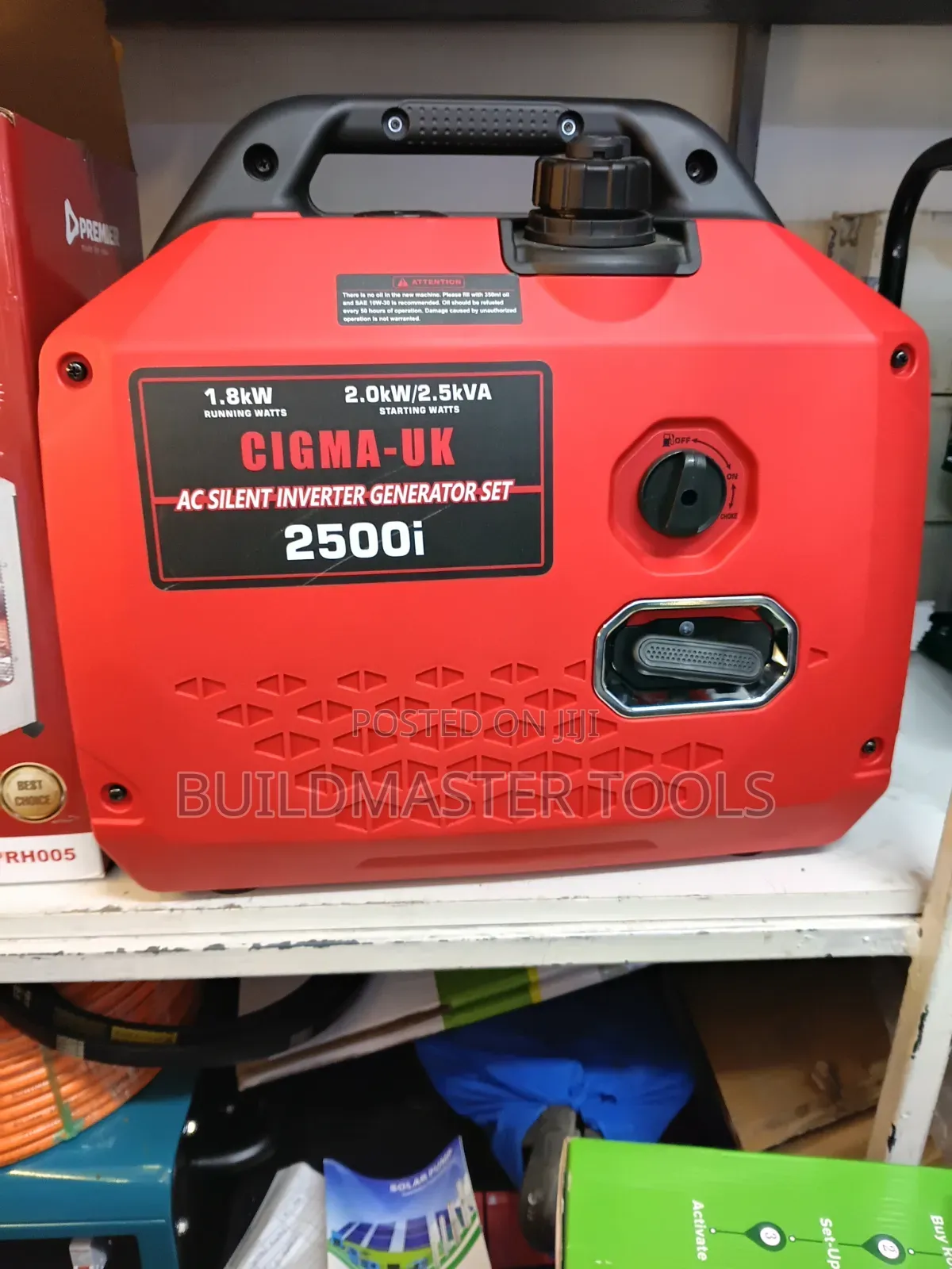Cigma-Uk 2500i Super Silent Inverter Generator