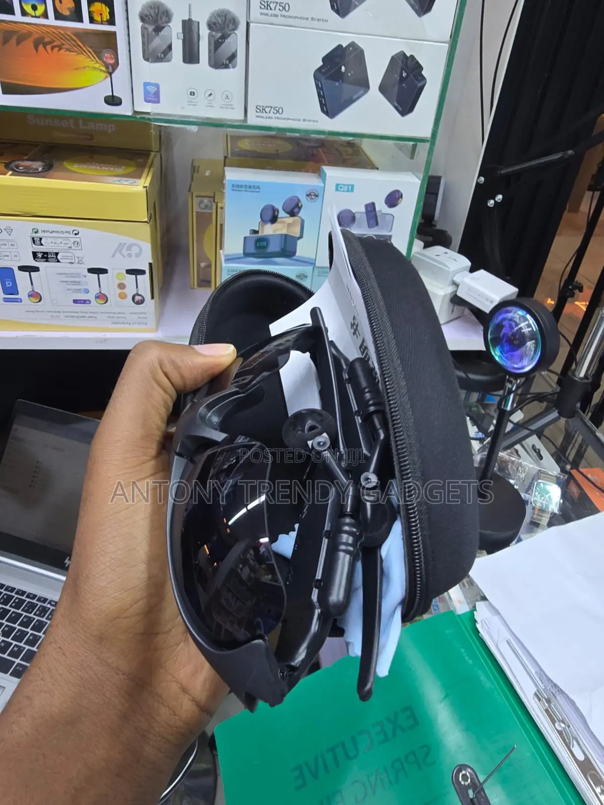 Bluetooth Sunglasses With Built-in Speakers Mic