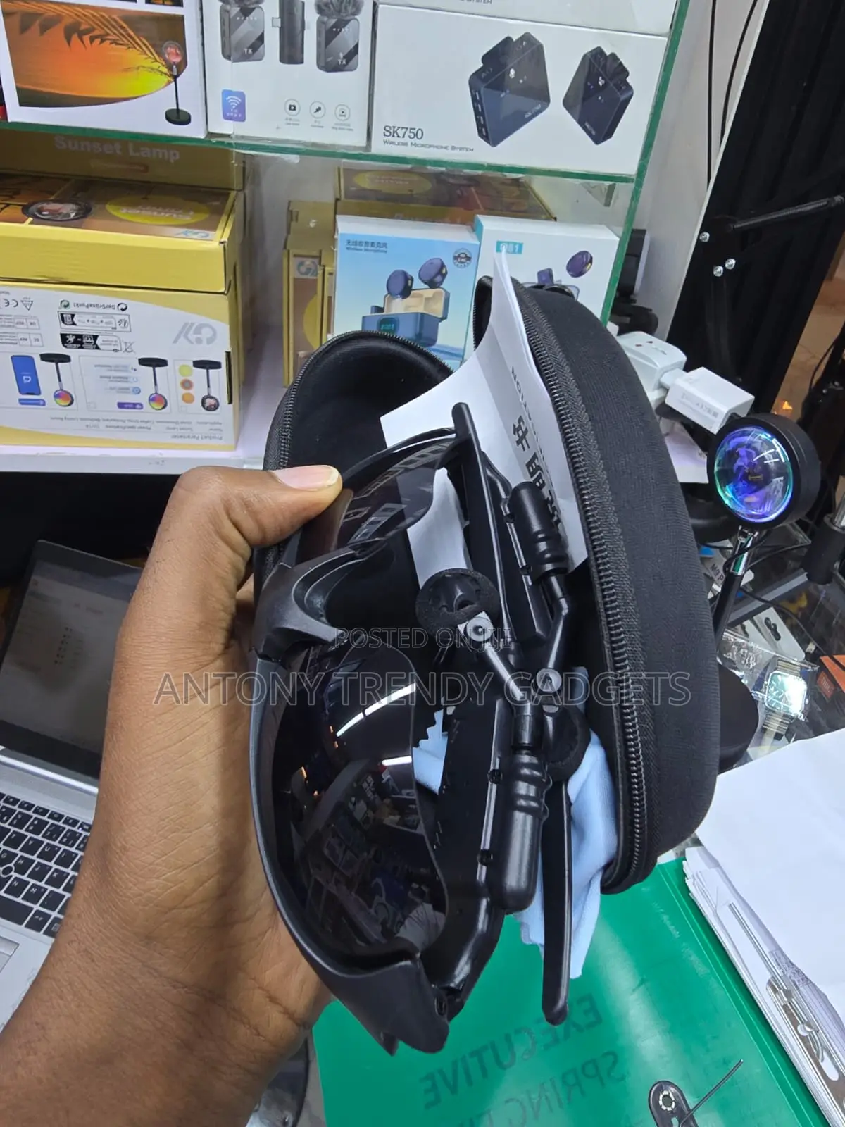 Bluetooth Sunglasses With Built-in Speakers Mic