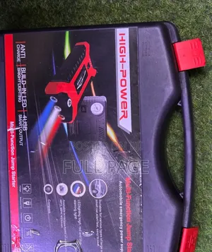 Car Jump Starter Kit With a 12v Air Compressor