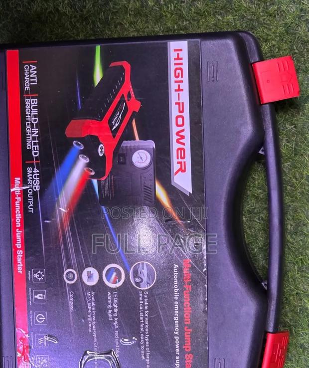 Car Jump Starter Kit With a 12v Air Compressor - thumbnail 2