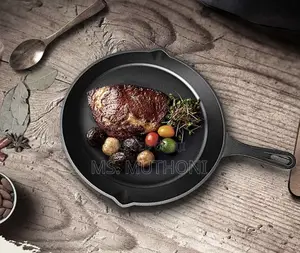 30 Cm Vintage Heavy Cast Iron