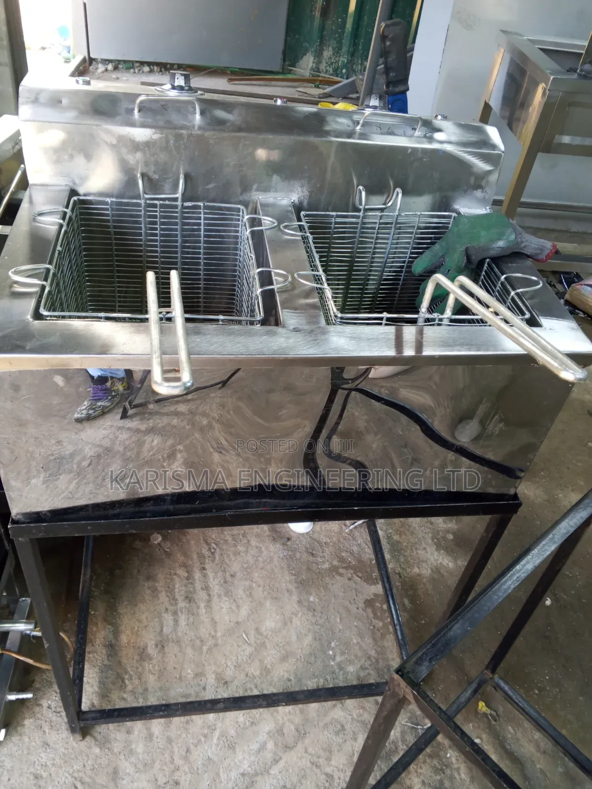 Locally Made Double Fryer