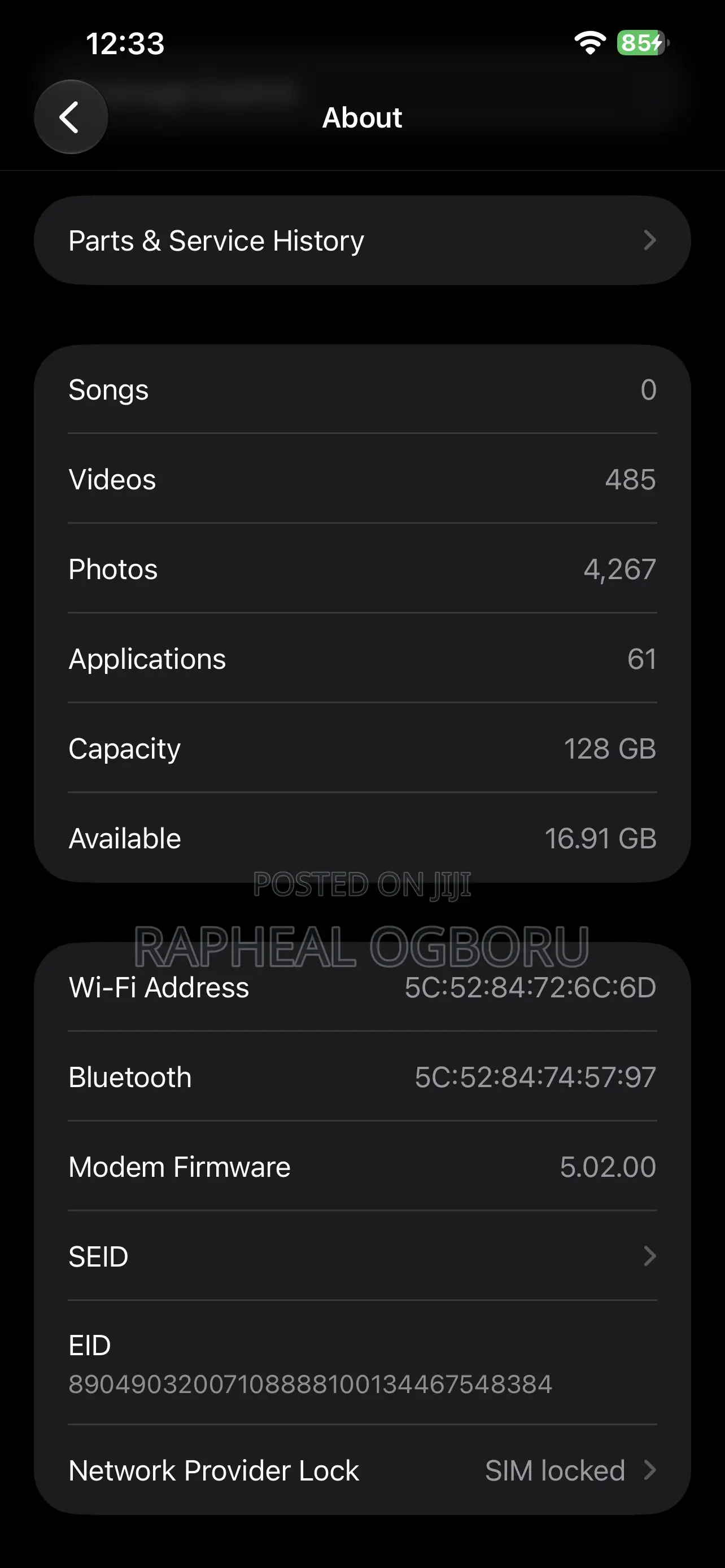 Apple iPhone 14 Plus 128 GB Purple