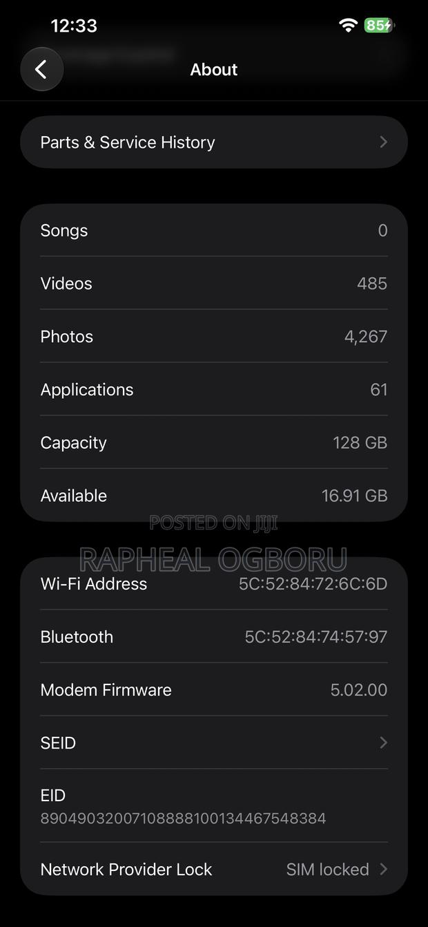 Apple iPhone 14 Plus 128 GB Purple - thumbnail 3