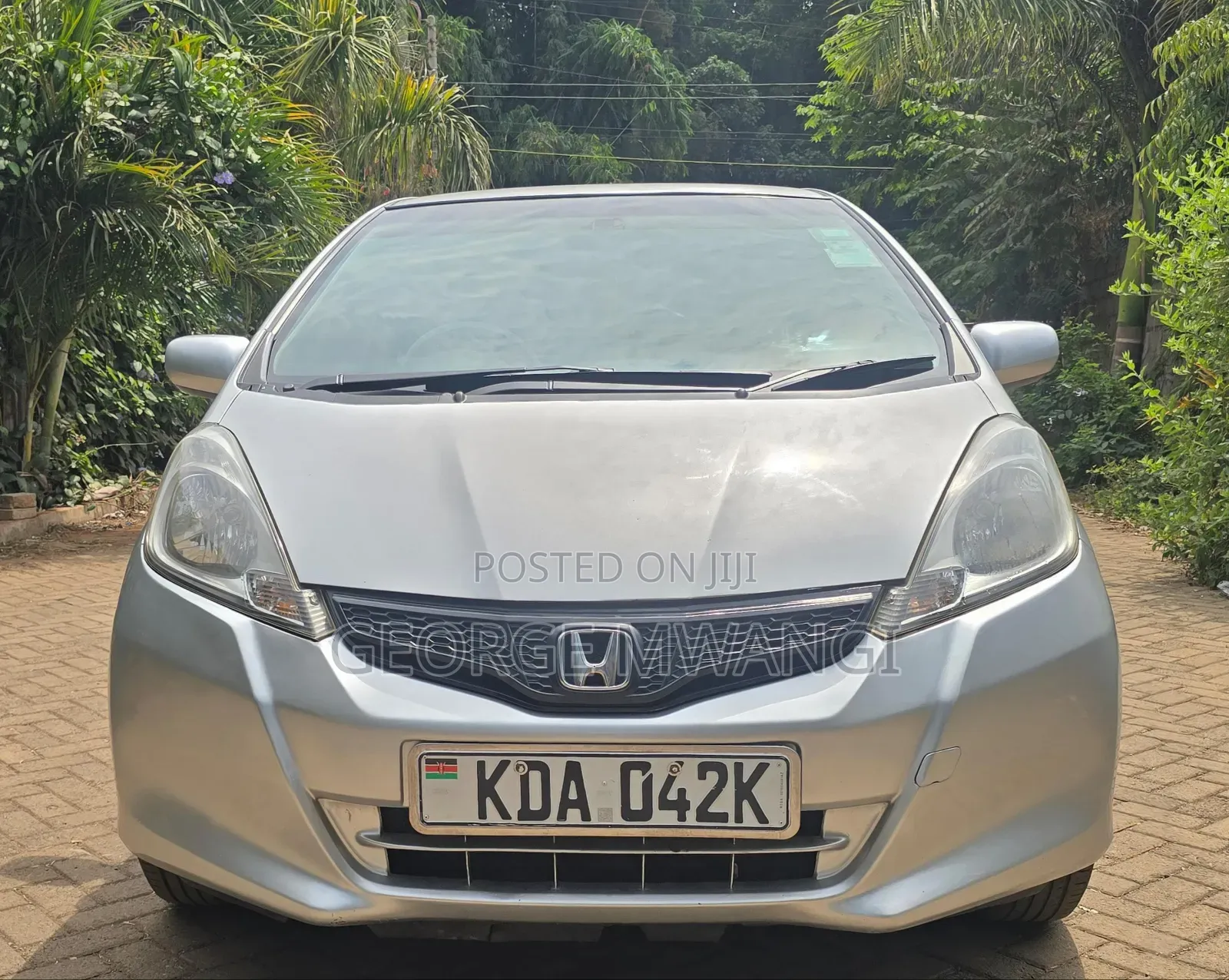 Honda Fit 2012 Silver