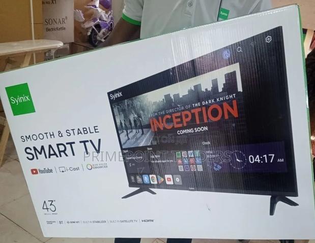 Syinix 43 Smart Frameless,Smart Streaming Made Simple - thumbnail 2