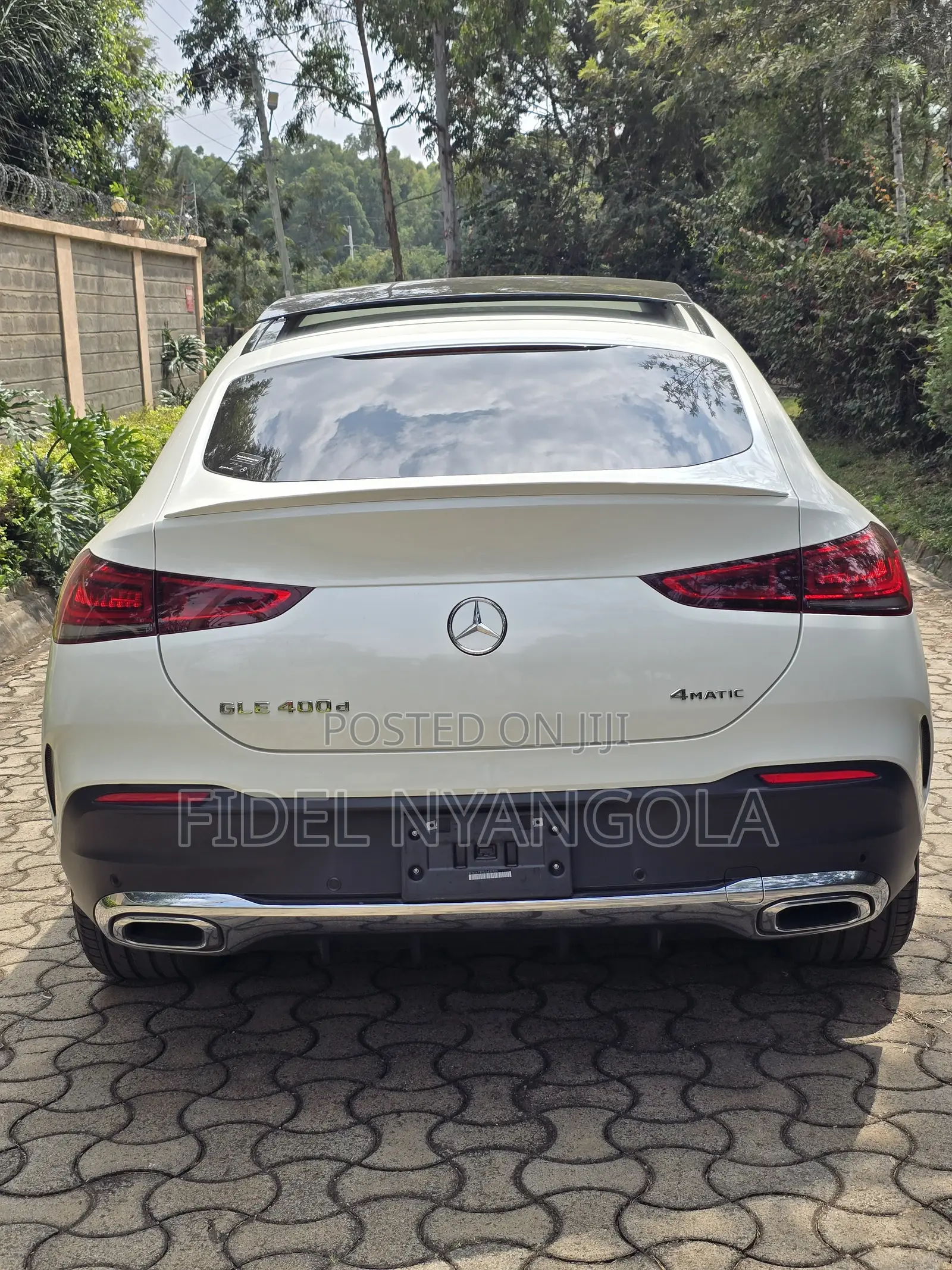 Mercedes-Benz GLE-Class GLE 400d 4MATIC 2021 White