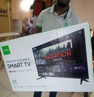 Syinix 43 Smart,Crystal Clear Full HD Picture Quality