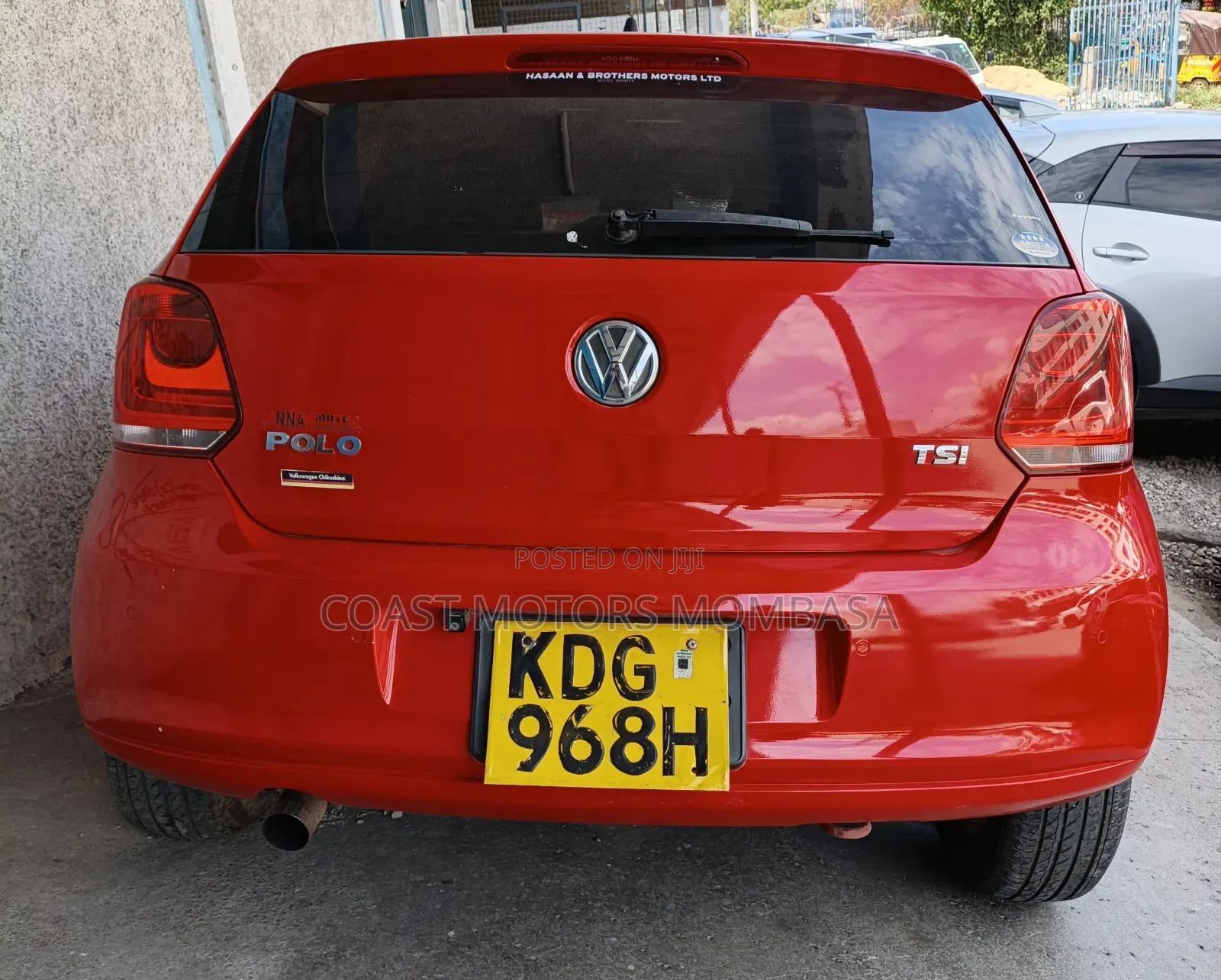 Volkswagen Polo 2014 Red