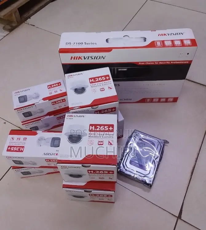 8 Channel Hikvision 2MP IP Camera Surveillance Kit With 1TB HDD