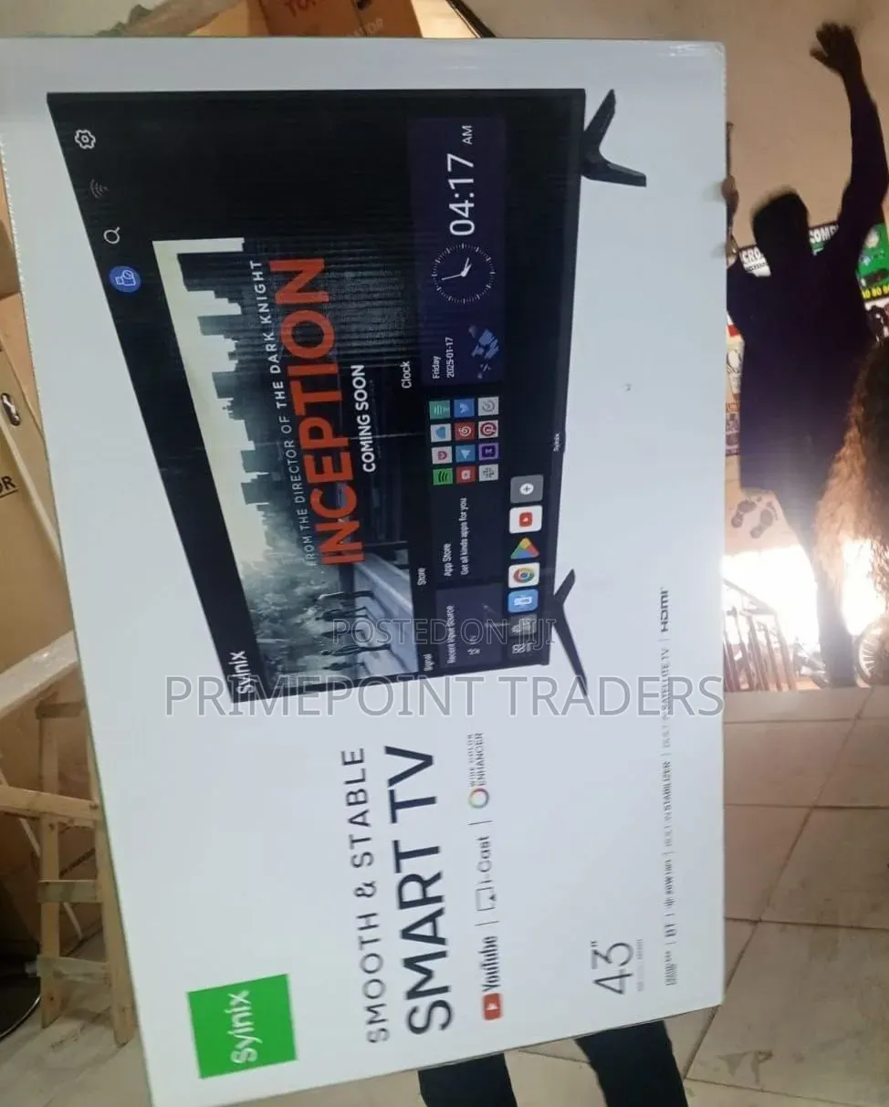 Syinix 43 Smart TV,Built for Modern Home Entertainment