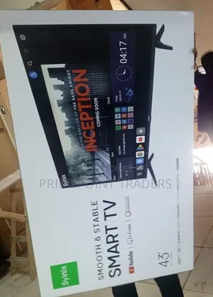 Syinix 43 Smart TV,Built for Modern Home Entertainment