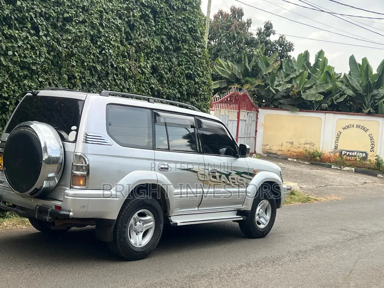 Toyota Land Cruiser Prado 2000 Silver