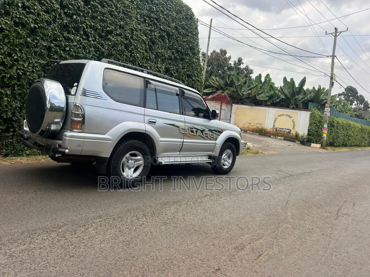 Toyota Land Cruiser Prado 2000 Silver