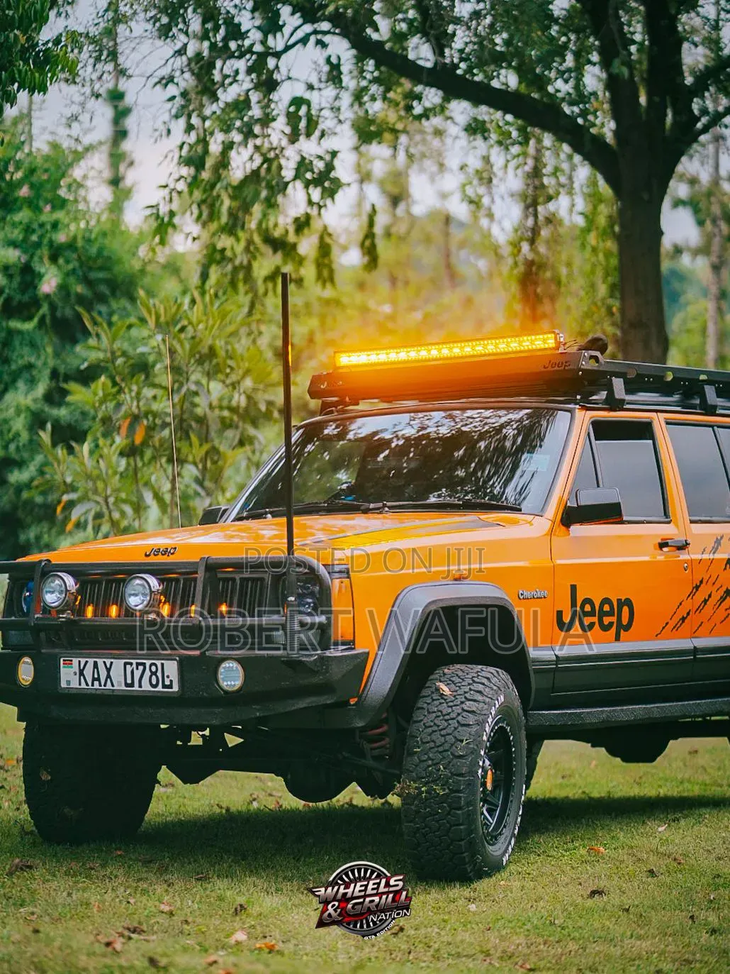 Jeep Cherokee 2.5 D 1997 Orange
