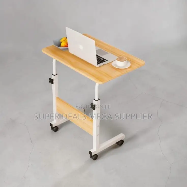 Height Adjustable Laptop Table Space Saving Foldable Study Desk