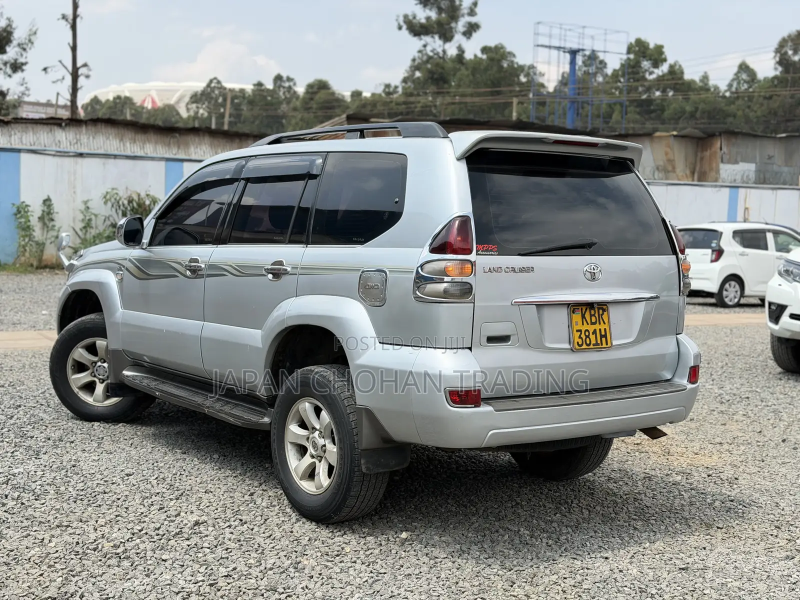 Toyota Land Cruiser Prado 3.0 D-4D 5dr 2005 Silver