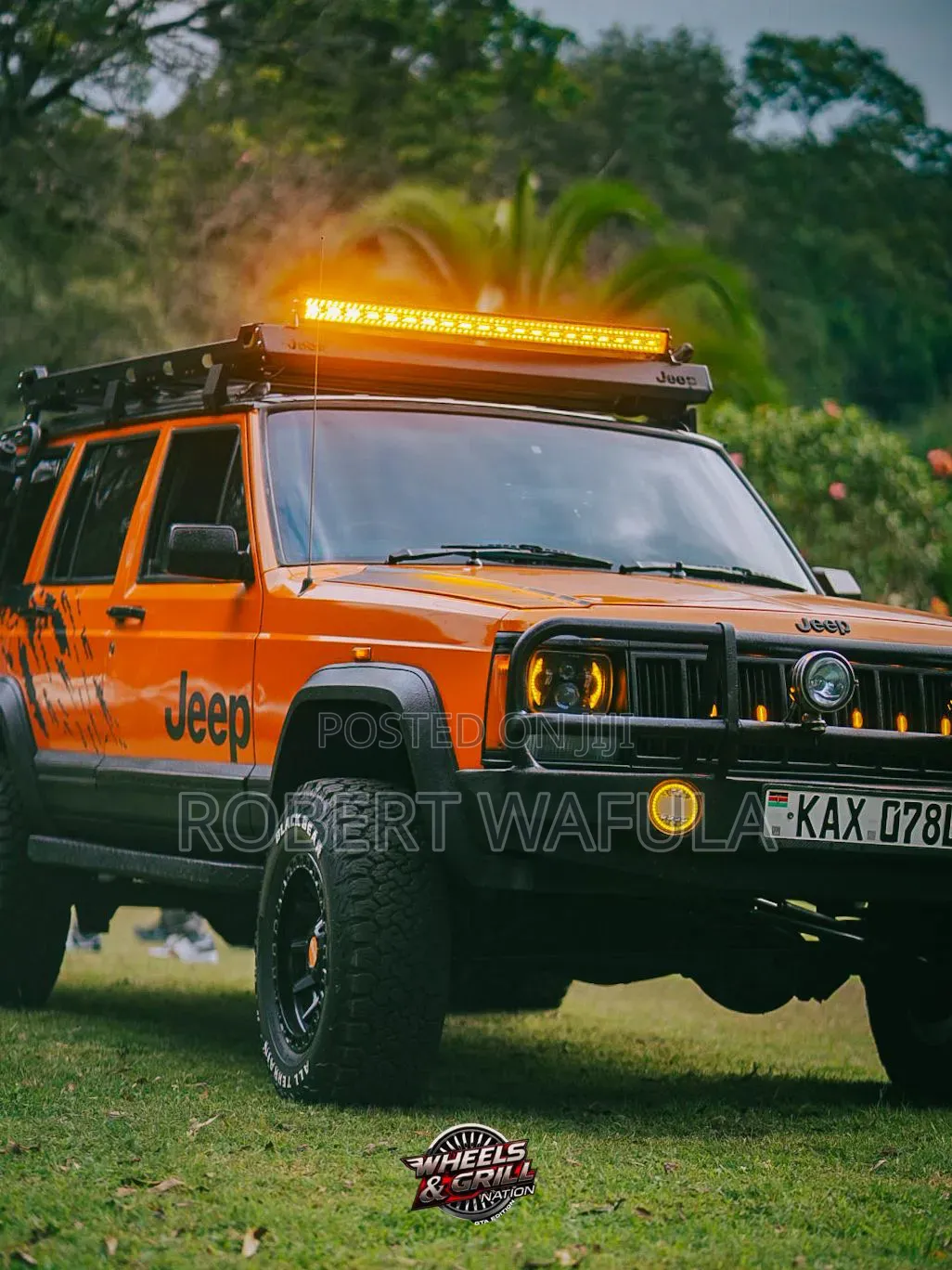 Jeep Cherokee 2.5 D 1997 Orange
