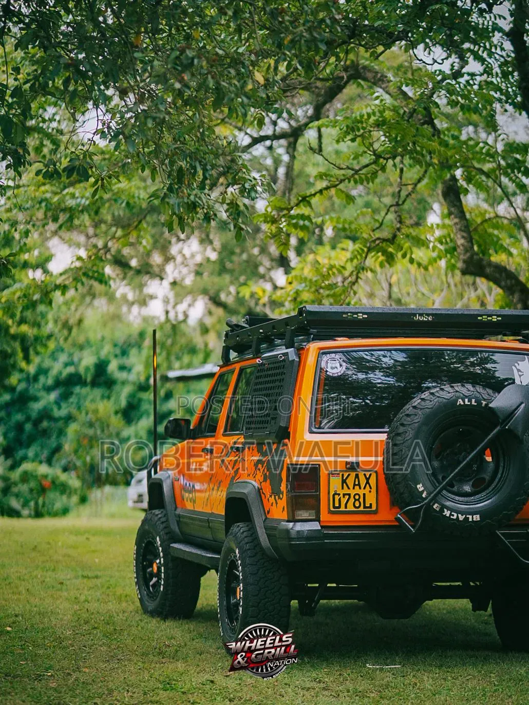 Jeep Cherokee 2.5 D 1997 Orange