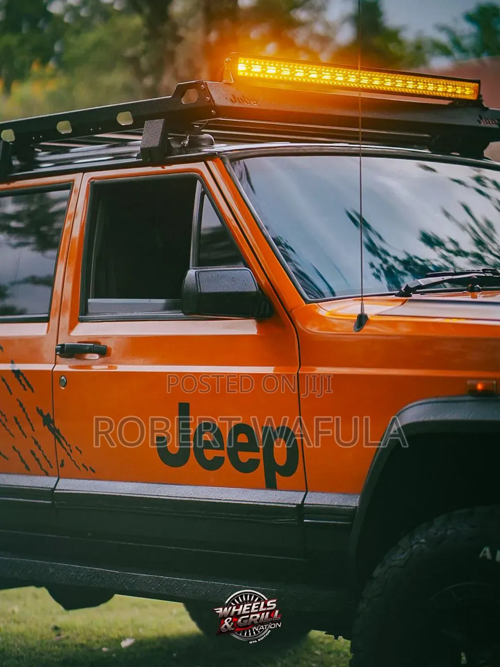 Jeep Cherokee 2.5 D 1997 Orange