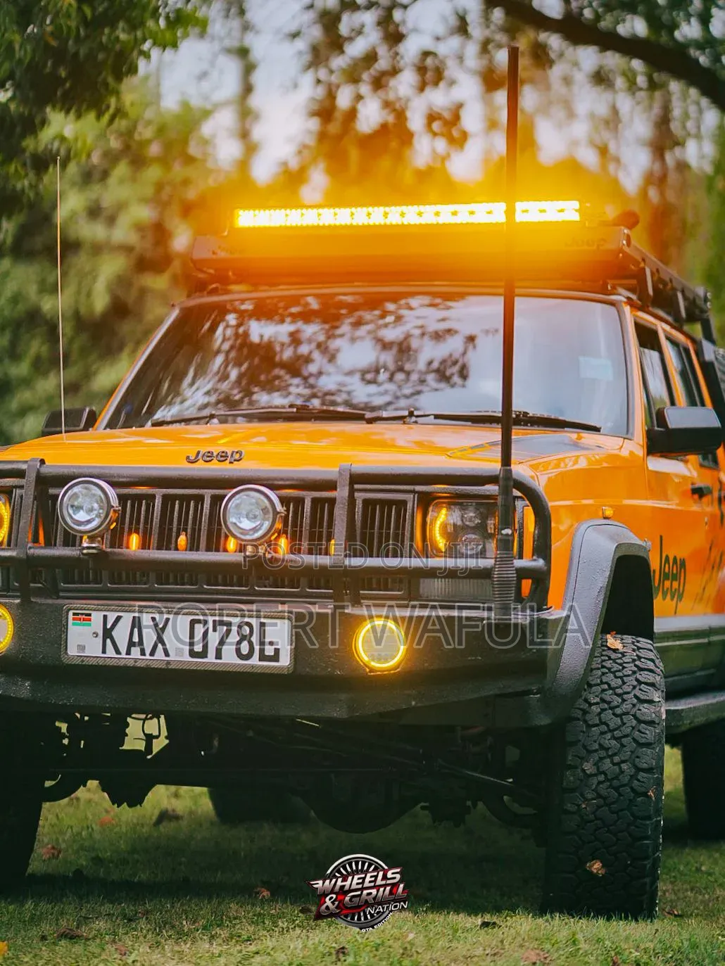 Jeep Cherokee 2.5 D 1997 Orange