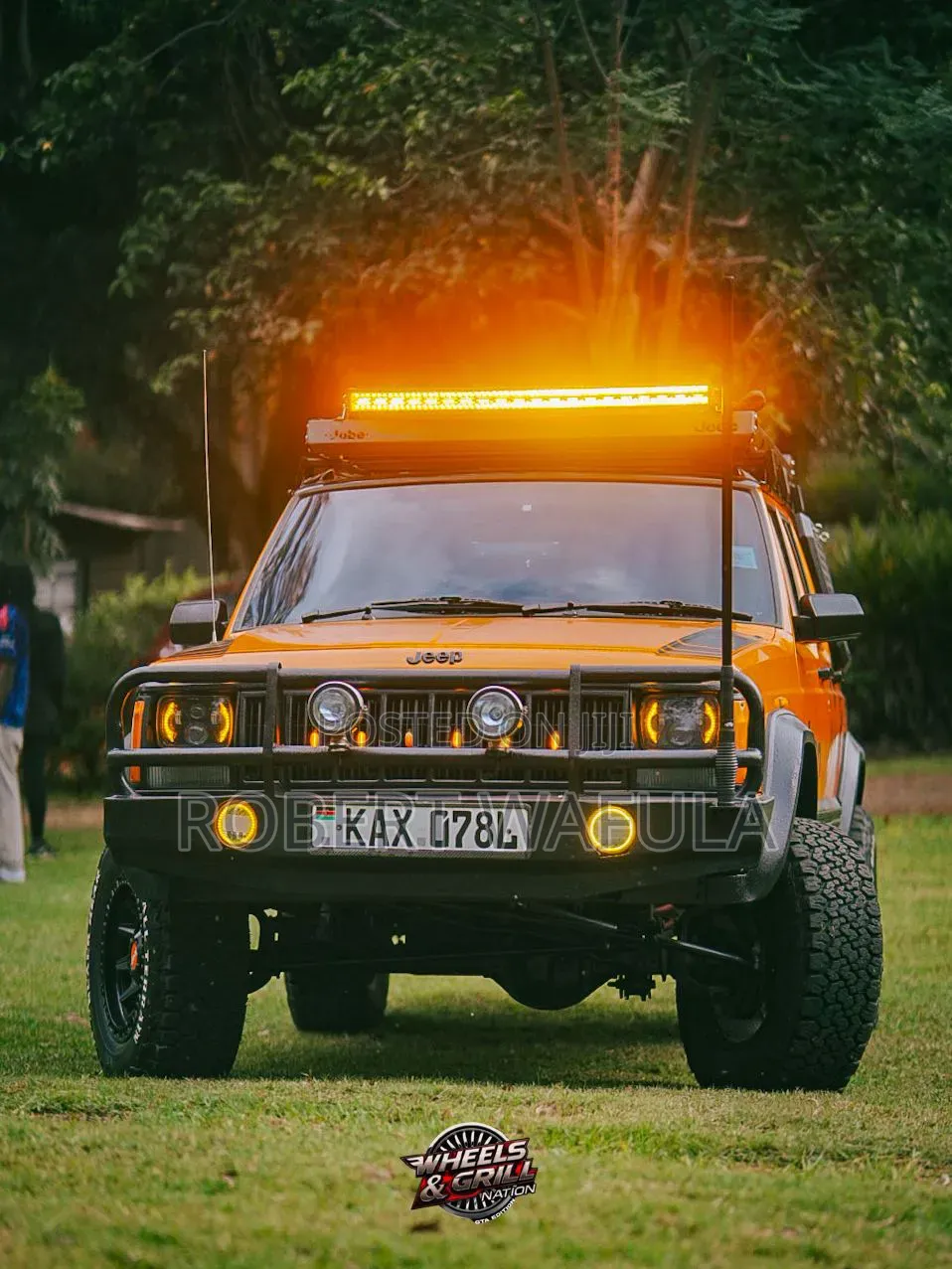 Jeep Cherokee 2.5 D 1997 Orange