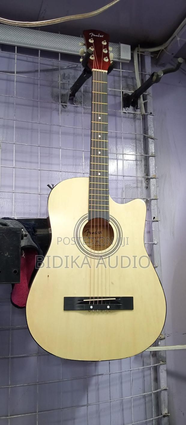 Fender-Branded 38-Inch Cutaway Acoustic Guitar (Natural Finish)