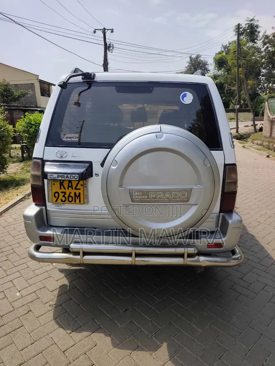 Toyota Land Cruiser Prado 2000 Silver