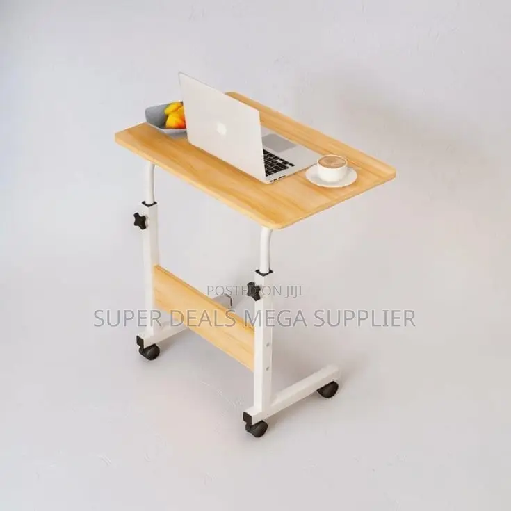 Height Adjustable Laptop Table Portable Desk for Bedroom and Office