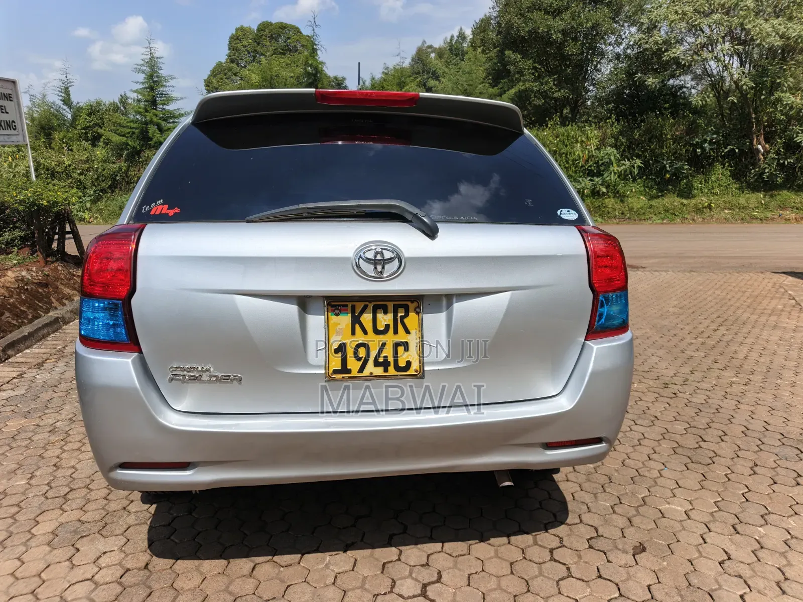 Toyota Corolla Fielder 2013 Silver