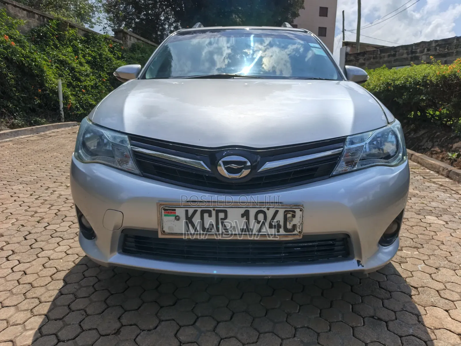 Toyota Corolla Fielder 2013 Silver
