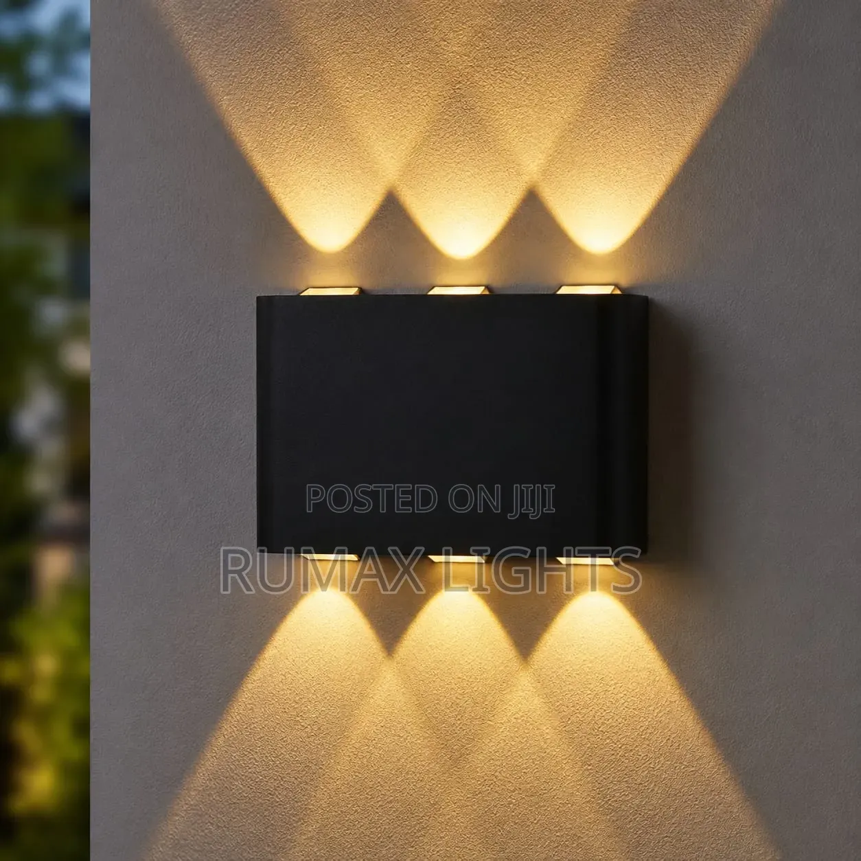 6 Way Up_ Down Led Wall Light