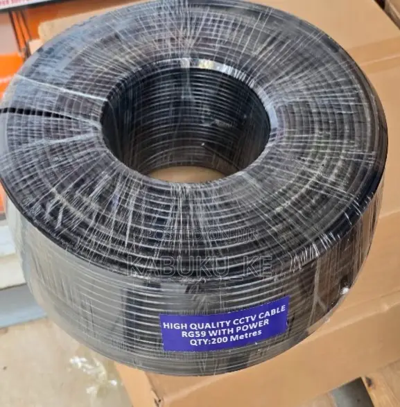 200 Metres RG59 Two-in-One Power and Video Signal Coaxial CCTV Cable