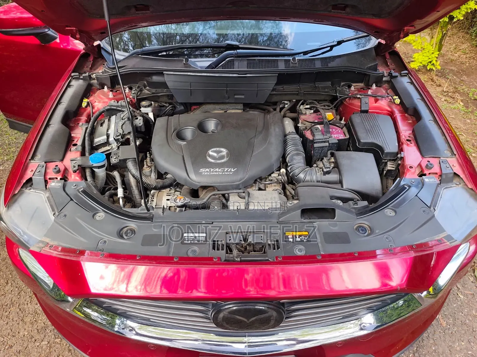 Mazda CX-8 2018 Maroon