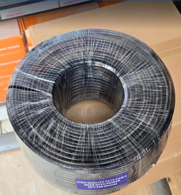 New Rg59 Coaxial Cable With Power 200meter