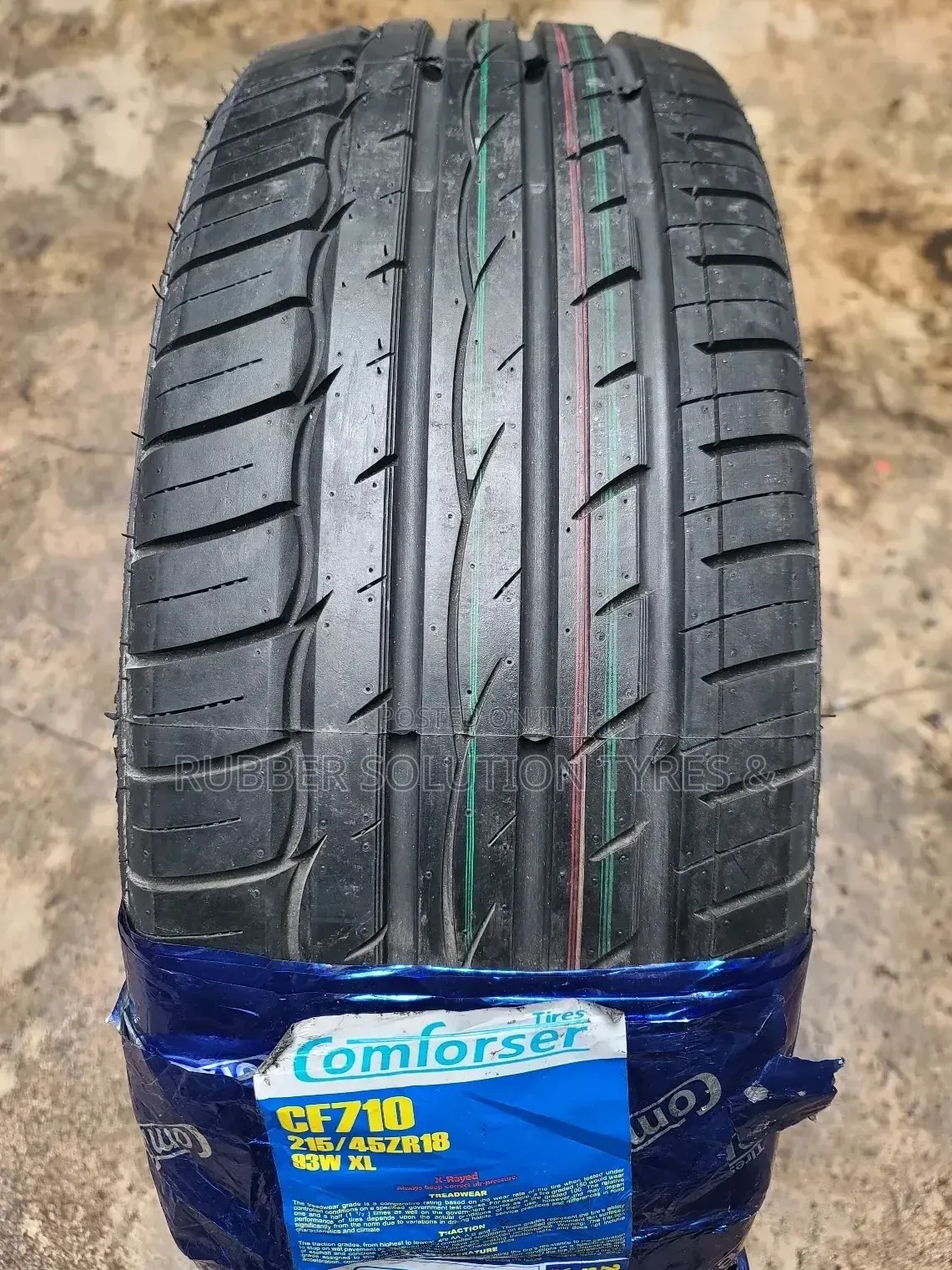 215 /45 R18 Comforser Tyres 93W XL Cf710