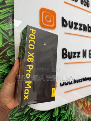 New Xiaomi Poco X8 Pro Max 512 GB Black