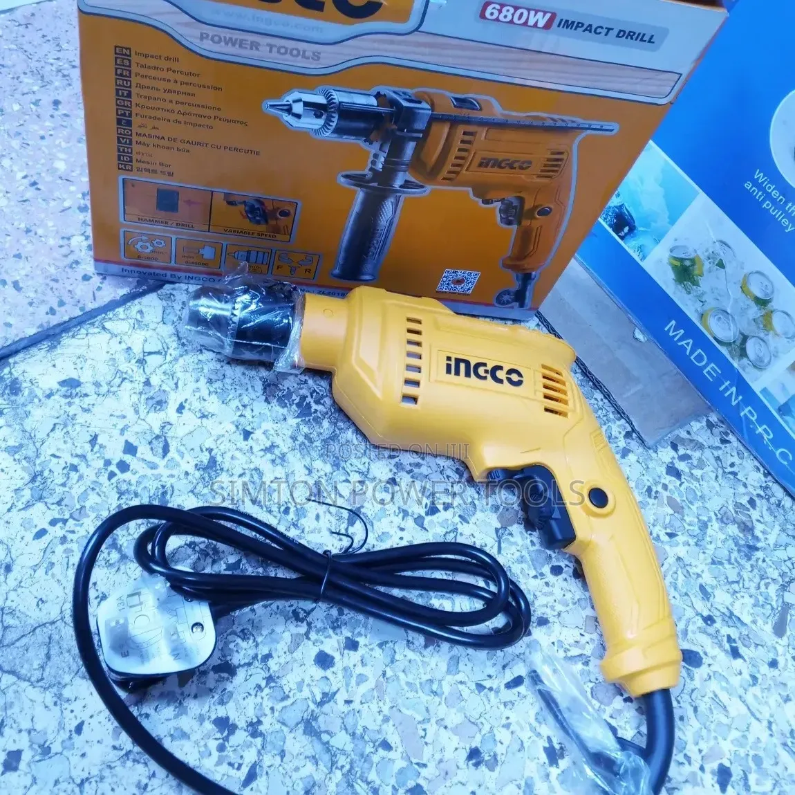 680watts Ingco Electric Impact Drill