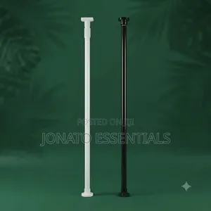 Adjustable Tension Rod, No Drilling Curtain Rod for Home Decor