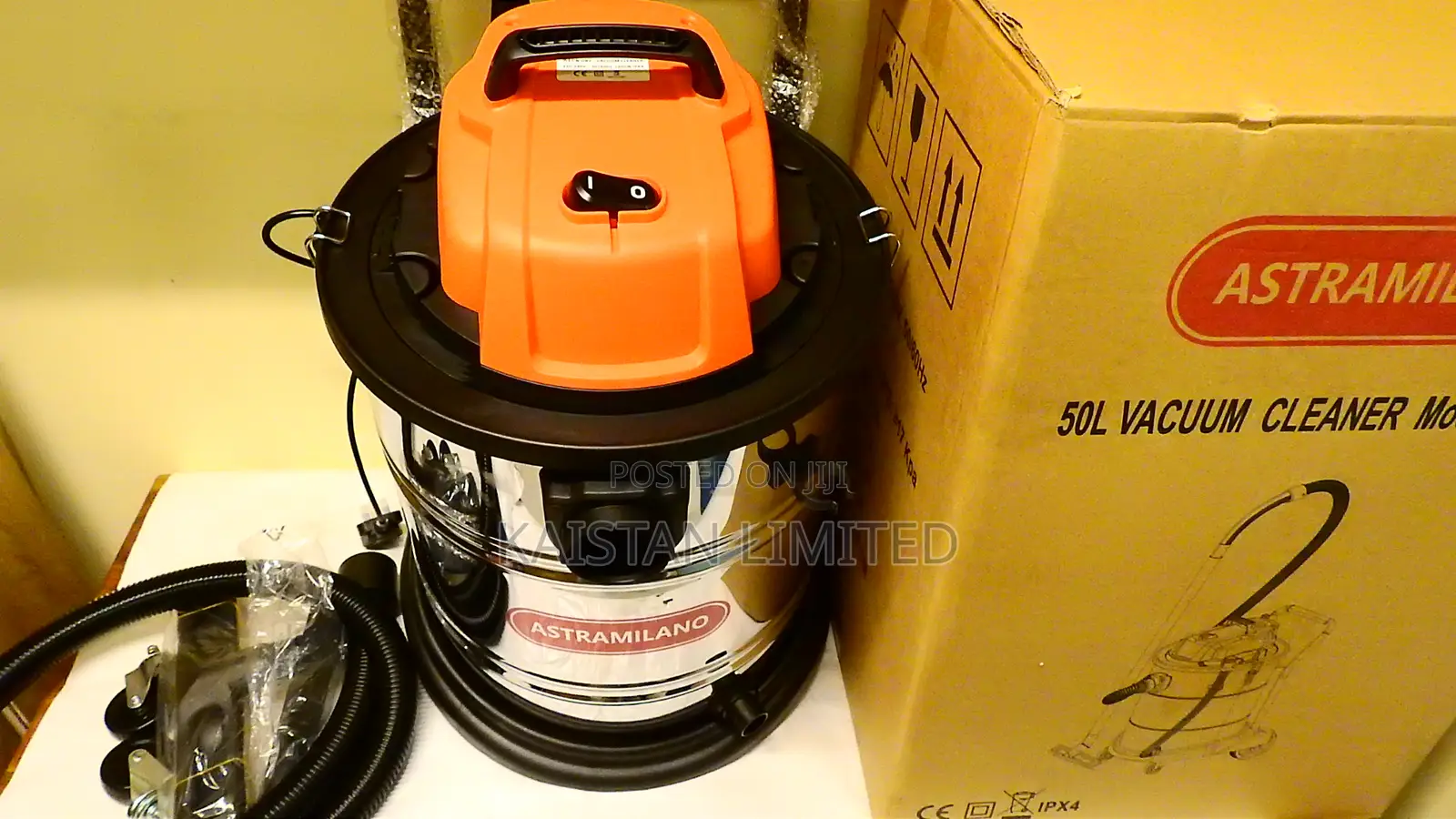 Astramilano Professional 50L Wet and Dry Vacuum Cleaner