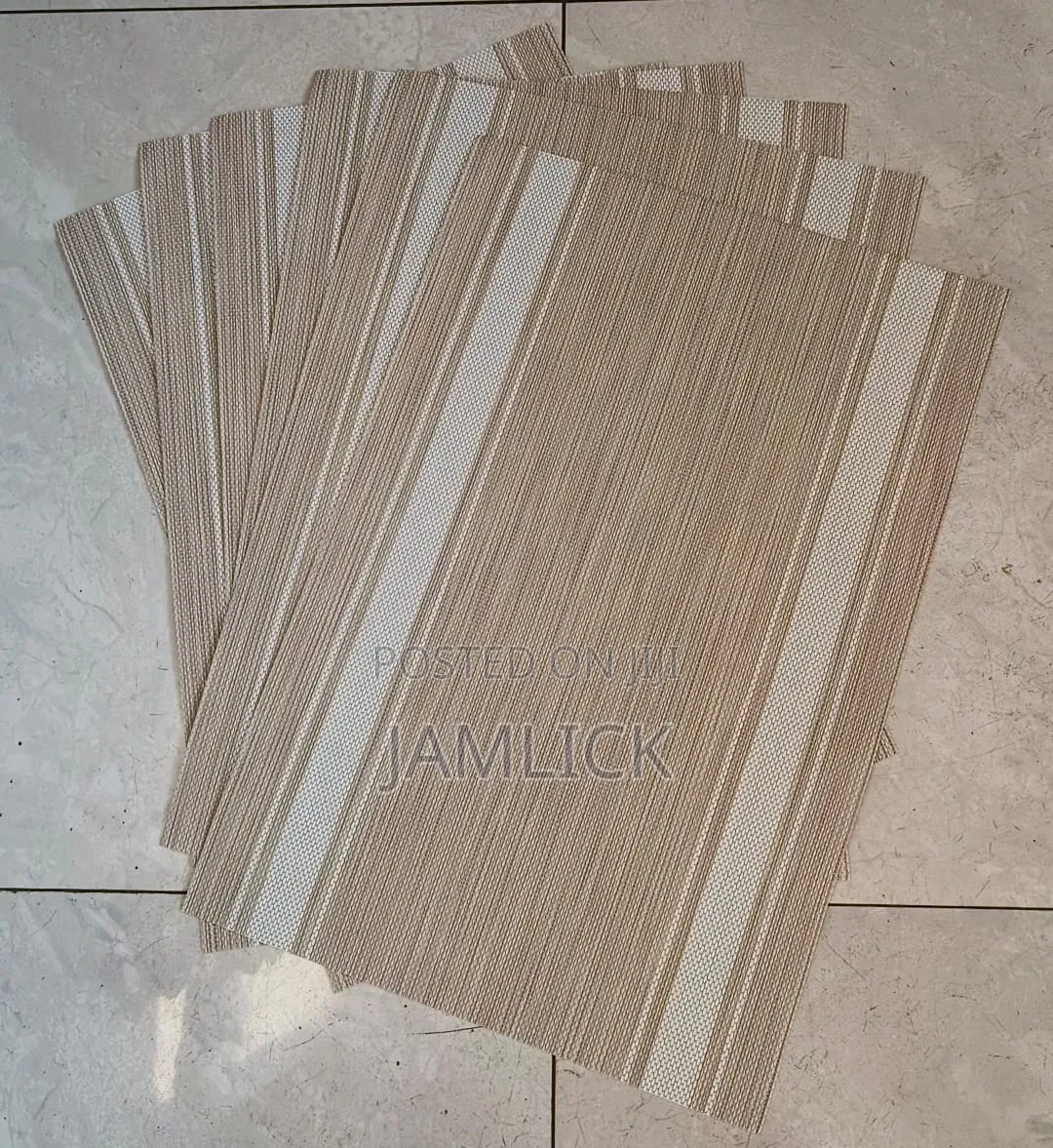 6pcs PVC Woven Placemats - Pm