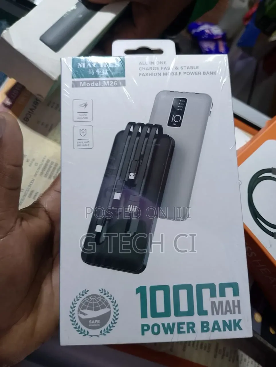 Maches M26 All-in-One 10000mah Power Ban