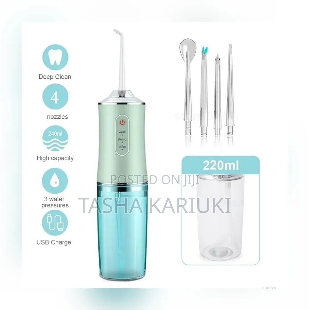 Rechargeable and Portable Oral Irrigator
