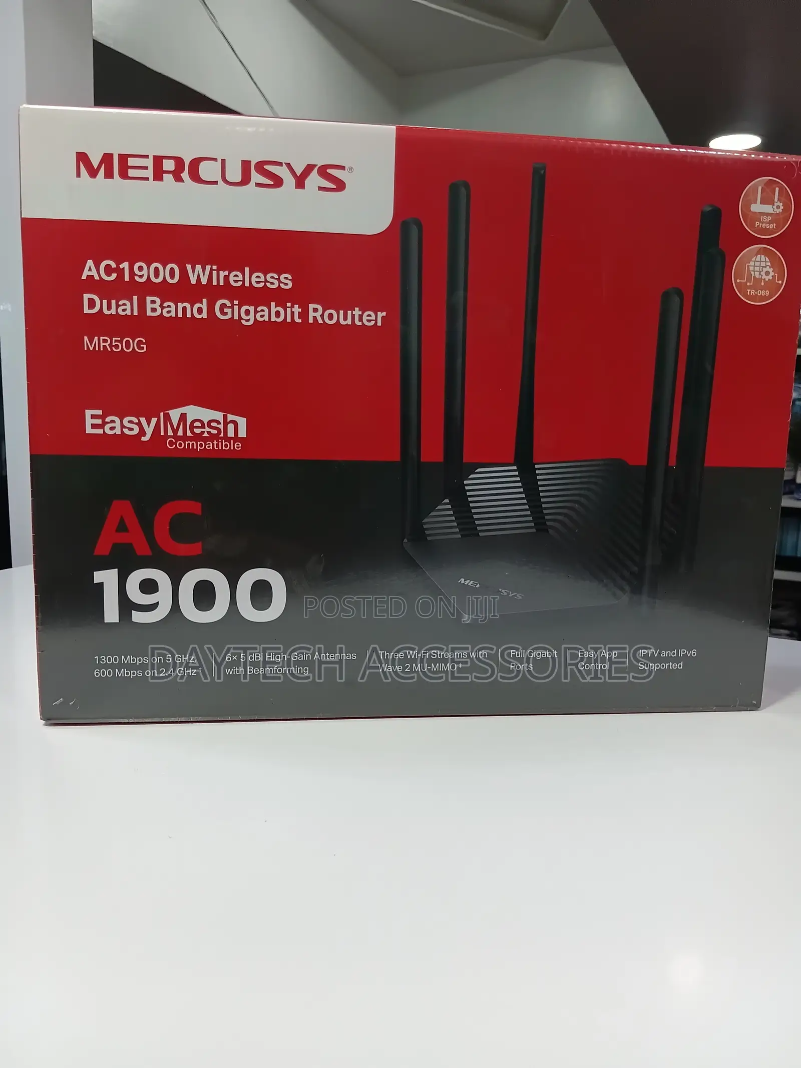 MERCUSYS AC1900 Wireless Dual Band Gigabit Router MR50G 1900Mbps.