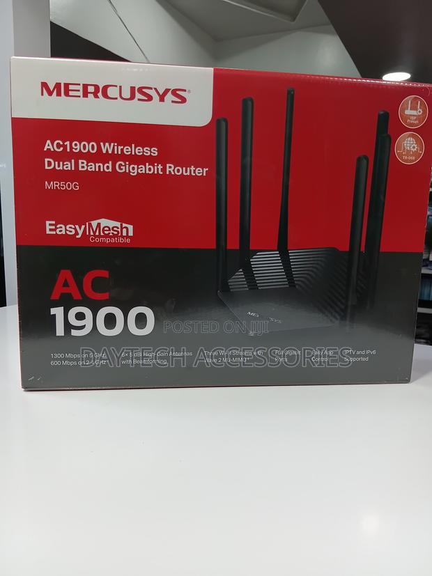 MERCUSYS AC1900 Wireless Dual Band Gigabit Router MR50G 1900Mbps.