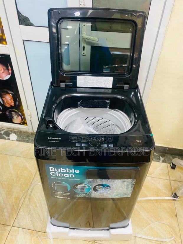 Hisense 9kg Top Load Fully Automatic Washing Machine WT3K9022UB - thumbnail 2